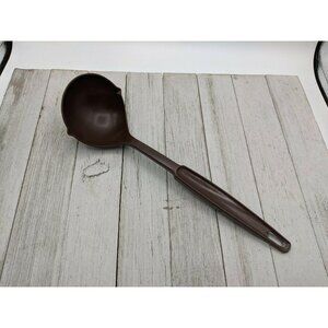 Ekco Brown #1 Nylon Soup/Sauce Ladle USA Dishwasher Safe Kitchen Utensil 11"